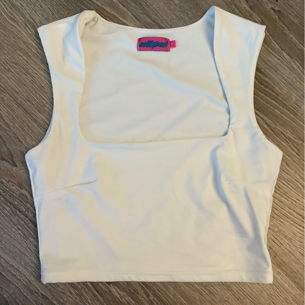 Edikted white tank